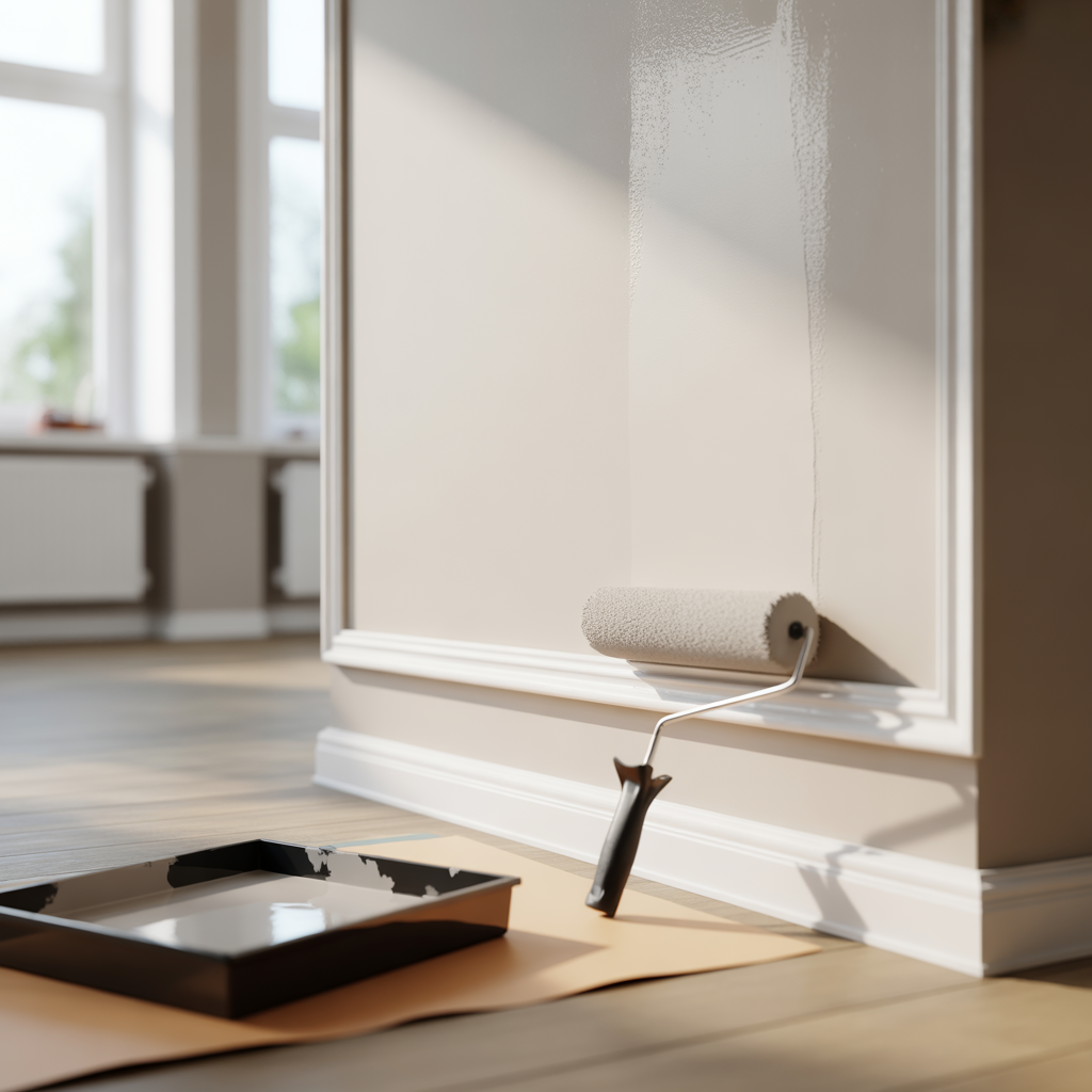 3.Sa forhindrar du bubblor i fargen vid malning