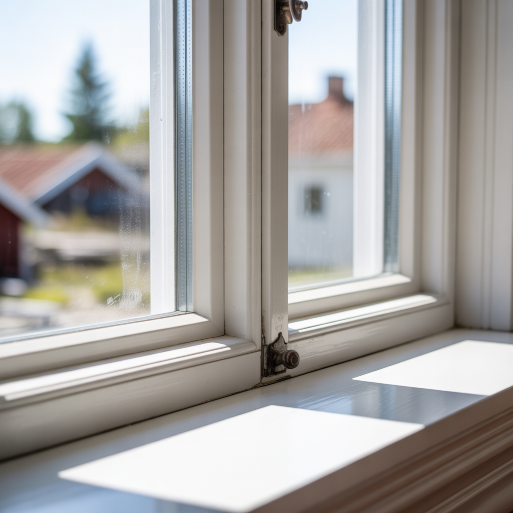 8.Sa malar du fonsterkarmar for langvarigt skydd