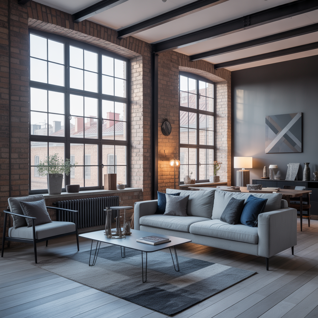 9.Sa far du en industriell kansla i hemmet med ratt fargval